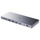 Станция докирования/ 13-IN-1 10Gbps USB-C Dual 4K Docking Station   150W PSU