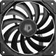 Кулер для корпуса/ Case Cooler ID-COOLING TF-12015-K (120x120x15mm, 4-pin PWM, 67.58CFM, 32.3dBA, 2200RPM, Black)