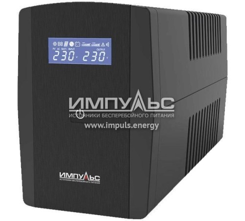 ИБП ЮНИОР СМАРТ 2200, Интерактивная, 2200 ВА / 1320 Вт, Tower, SCHUKOx4, LCD, USB, RJ11/RJ45