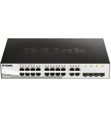 Коммутатор/ Настраиваемый L2 коммутатор, 16х1000Base-T, 4хCombo 1000Base-T/SFP, упрощенный интерфейс CLI