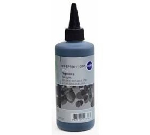 -/ Чернила Cactus CS-EPT6641-250 T6641 черный 250мл для Epson L100/L110/L120/L132/L200/L210/L222/L300/L