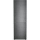 Холодильники LIEBHERR/ Plus, EasyFresh 1 контейнер, МК NoFrost, 3 контейнера МК, в. 185,5 см, ш. 60 см, класс ЭЭ A++, внутренние ручки, Black Steel
