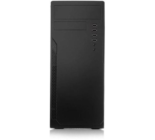 Корпус без блока питания/ Case Foxline FL-301, ATX, 4xUSB2.0, HDA, w/o FAN, w/o PSU, no PowerCord , w/DVD-RW installed