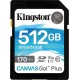 Карта памяти Kingston 512GB SDXC Canvas Go Plus 170R C10 UHS-I U3 V30/ Kingston 512GB SDXC Canvas Go Plus 170R C10 UHS-I U3 V30
