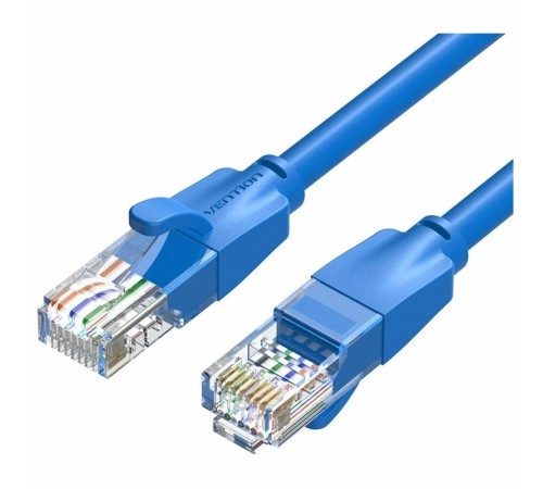 Патч-корд Vention прямой UTP cat.6, RJ45 - 1,5м. Синий