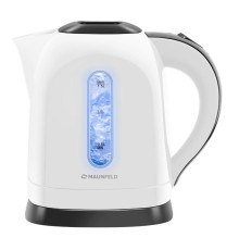 Чайник MAUNFELD/ Чайник MAUNFELD MGK-632W, объем 1.5 л, подсветка, отключение при закипании, цвет белый