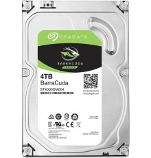 Жесткий диск Seagate Barracuda HDD 3.5" SATA 4Tb, 5400 rpm, 256Mb buffer, 512e/4kn, SMR, ST4000DM004, 1 year, (аналог ST4000DM005)