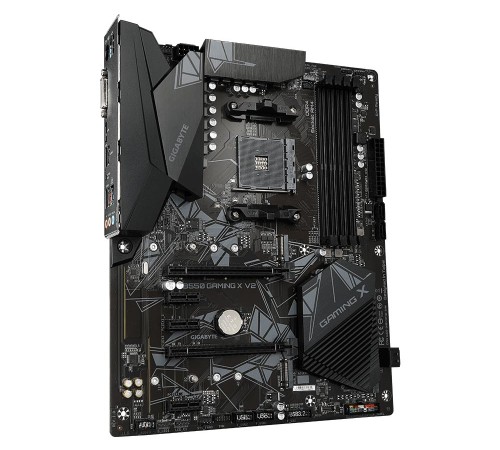 Материнская плата/ MB GIGABYTE AMD B550 sAM4, 4xDDR4(128GB), DVI-D/HDMI 2.1, 1xPCIe 4.0x16, 1xPCIe 3.0x16, 3xPCIe 3.0, 1xLAN, 4xSATA 6Gb/s, 2xM.2, 4xUSB 3.2, 2xUSB 2.0, 1xPS/2, ATX Материнская плата/ MB GIGABYTE AMD B550 sAM4, 4xDDR4(128GB), DVI-D/HDMI 2.1, 1xPCIe 4.0x16, 1xPCIe 3.0x16, 3xPCIe 3.0, 1xLAN, 4xSATA 6Gb/s, 2xM.2, 4xUSB 3.2, 2xUSB 2.0, 1xPS/2, ATX