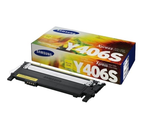 Тонер-картридж/ Samsung CLT-Y406S Yellow Toner Cartri