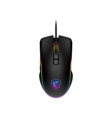 Мышь проводная Mouse MSI FORGE GM300, Wired, 118g, DPI 7200, Symmetrical design, RGB LED, black