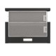 Вытяжка Franke/ Best, Вытяжка TOUCH BK 60, 60см, 750 м3/ч, сенсорное управление, LED освещение, Угольный фильтр Ф-07 (приобретается отдельно), цвет: нержавеющая сталь, лицевая планка: черное стекло