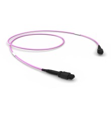 Оптическая соединительная сборка 12 x 50/125 OM4, MPO(12)f/MPO(12)f, тип B, LSZH, LL, 3 м