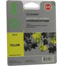-/ Картридж струйный Cactus CS-CLI426Y желтый (8.4мл) для Canon Pixma MG5140/5240/6140/8140/MX884