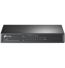 Коммутатор/ 8-Port Gigabit Desktop PoE Switch, 8 Gigabit RJ45 ports including 4 PoE ports, steel case