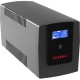 Линейно-интерактивный ИБП ДКС серии Info LCD, 1200 ВА/720 Вт, 1/1, 4xIEC C13, USB + RJ45, LCD, 2x7Aч