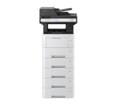 МФУ лазерное Kyocera ECOSYS MA4500x (A4), монохромное, Printer/Scanner/Copier, 1200x1200 dpi, 45 ppm, 1 GB, 1.2 GHz, tray 100+500 sheets, RADF 75 sheets, USB+Ethernet, Duplex, EcoPrint, drum 300k, starter toner 6k (Вскрытая упаковка) МФУ лазерное Kyocera ECOSYS MA4500x (A4), монохромное, Printer/Scanner/Copier, 1200x1200 dpi, 45 ppm, 1 GB, 1.2 GHz, tray 100+500 sheets, RADF 75 sheets, USB+Ethernet, Duplex, EcoPrint, drum 300k, starter toner 6k (Вскрытая упаковка)