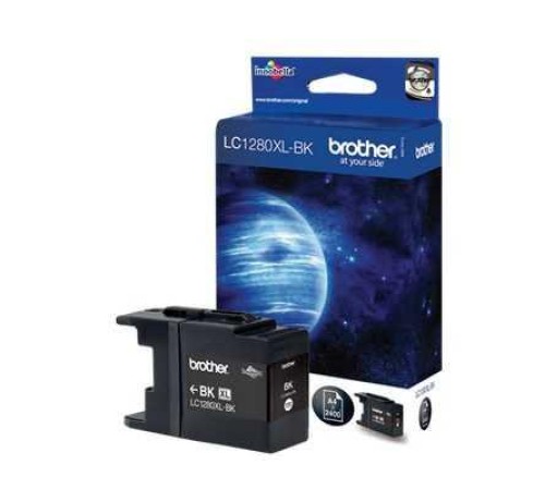 Струйный картридж LC1280XL чёрный повышенной ёмкости для MFC-J6510DW, MFC-J6910DW, MFC-J5910DW (2400 стр.) (Вскрытая упаковка) Струйный картридж LC1280XL чёрный повышенной ёмкости для MFC-J6510DW, MFC-J6910DW, MFC-J5910DW (2400 стр.) (Вскрытая упаковка)