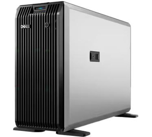 Сервер DELL PowerEdge T360 8LFF/E-2414/1x16GB UDIMM DDR5/ PERC H355/1x2TB SATA/Broadcom 5720/ IDRAC9 Basic/ 1x600W/1YWARR