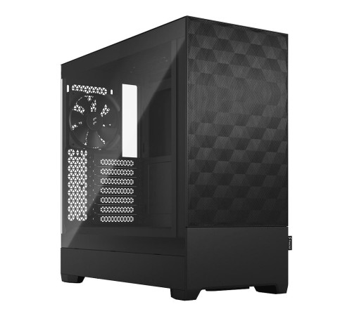 Корпус ПК без блока питания/ Case Fractal Design Pop Air TG Clear Tint, Midi-Tower, 3x120mm, 2xUSB-A 3.2 ATX, mATX, mITX Black