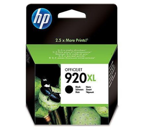 Картридж Cartridge HP 920XL для Officejet 6000/6500/7000/75000, черный (1200 стр.)