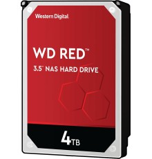 Жесткий диск/ HDD WD SATA3  4Tb Caviar Red 64Mb 1 year warranty