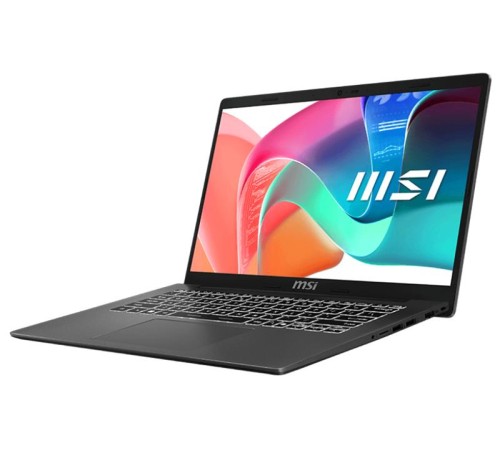 Ноутбук MSI Modern 14 F1MG Core 7 150U 14" FHD (1920*1080) IPS,DDR4 16GB (16GB*1),1 TB GB SSD Intel Graphics,backlight,46.8Whr,1.5kg,Win11 Pro,1y,Platinum Gray