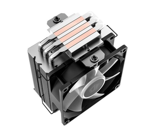 Кулер для процессора ID-COOLING SE-903-XT FRGB LGA1700/1200/115X/AM5/AM4 (30шт/кор, TDP 130W, PWM, 3 тепл.трубки прямого контакта, FAN 92mm, Dynamic Multi-Color LED) RET