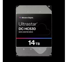 Жесткий диск/ HDD WD SATA Server 14tb Ultrastar DC HC530 7200 6Gb/s 512MB 1 year warranty (replacement WUH721414ALE6L4, ST12000NM0008)
