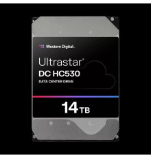 Жесткий диск/ HDD WD SATA Server 14tb Ultrastar DC HC530 7200 6Gb/s 512MB 1 year warranty (replacement WUH721414ALE6L4, ST12000NM0008)