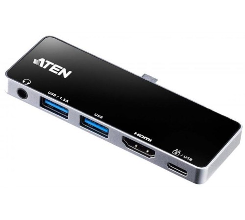 док станция ATEN USB-C Travel Dock with Power Pass-Through док станция ATEN USB-C Travel Dock with Power Pass-Through