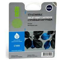 -/ Картридж струйный Cactus CS-LC565XLC голубой (14.4мл) для Brother MFC-J2510