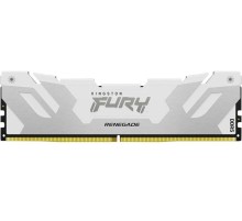 Оперативная память Kingston 16GB 6400MT/s DDR5 CL32 DIMM FURY Renegade White XMP