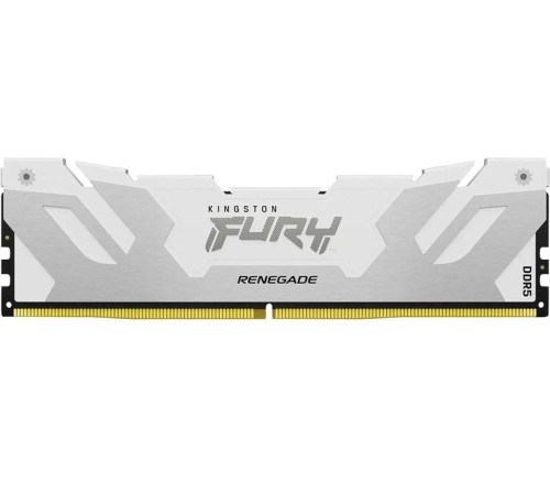 Оперативная память Kingston 16GB 6400MT/s DDR5 CL32 DIMM FURY Renegade White XMP