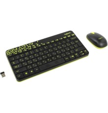 Клавиатура+мышь Logitech Wireless Desktop MK240 (Keybord&mouse), USB, Black, Rus/Eng, [920-008213]