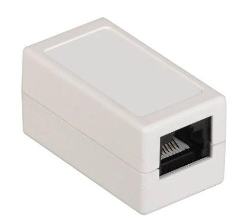 ITK Проходной адаптер кат. 6 UTP тип RJ45-RJ45