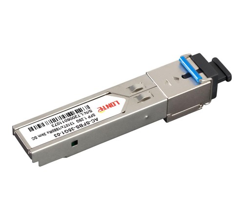 Трансивер/ SFP WDM module, 1.25G, 1310Tx/1550Rx, 3KM, DDM, SC Трансивер/ SFP WDM module, 1.25G, 1310Tx/1550Rx, 3KM, DDM, SC