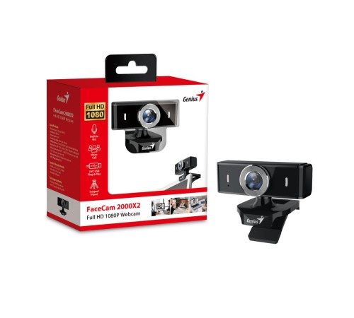 Веб-камера FaceCam 2000X2 1080p Full HD webcam (Мятая упаковка) Веб-камера FaceCam 2000X2 1080p Full HD webcam (Мятая упаковка)