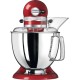 Настольный миксер KitchenAid Настольный миксер с откидным блоком Artisan 4.8 л, красный
