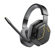 Гарнитура игровая беспроводная EH755 Black-Grey (черный/серый), подключение 2.4GHz+Bluetooth
