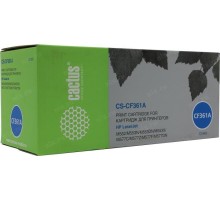 -/ Картридж лазерный Cactus CS-CF361A CF361A голубой (5000стр.) для HP CLJ M552dn/M553dn/M553N/M553x