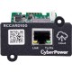 Карта облаачного мониторинга/ Cloud monitoring card CyberPower RCCARD100 NEW для 1ф устройств, проводная Ethernet