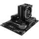 Кулер для процессора/ CPU Cooler be quiet! PURE ROCK 2 FX (150W, 4-pin PWM, 155mm, Al/Cu, 4x6mm, ARGB, 1x120mm, 42.6CFM, 24.4dBA, 2000RPM, S: 1700/1200/115X/2066/2011(-3) square ILM, AM5/AM4, black)