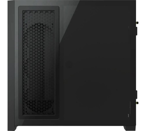 Корпус без блока питания/ Case Corsair iCUE 5000X RGB, Midi-Tower, TG, 3x120mm RGB, 2xUSB-A 3.2, 1xUSB 3.2 Type-C, E-ATX, ATX, mATX, mITX Black
