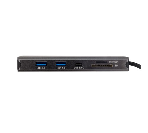 Док-станция/ Docking station HIPER USB-C HUB 11in1 (1*USB-C 100W PD, 2*HDMI 4K@60Hz, 1*DP 4K@60Hz, 2*USB-A 3.0 (5Gbps data), 1*USB-C 3.0 (5Gbps data), 1*microSD, 1*SD, 1*3.5mm audio, 1*RJ45 Gb) Док-станция/ Docking station HIPER USB-C HUB 11in1 (1*USB-C 100W PD, 2*HDMI 4K@60Hz, 1*DP 4K@60Hz, 2*USB-A 3.0 (5Gbps data), 1*USB-C 3.0 (5Gbps data), 1*microSD, 1*SD, 1*3.5mm audio, 1*RJ45 Gb)