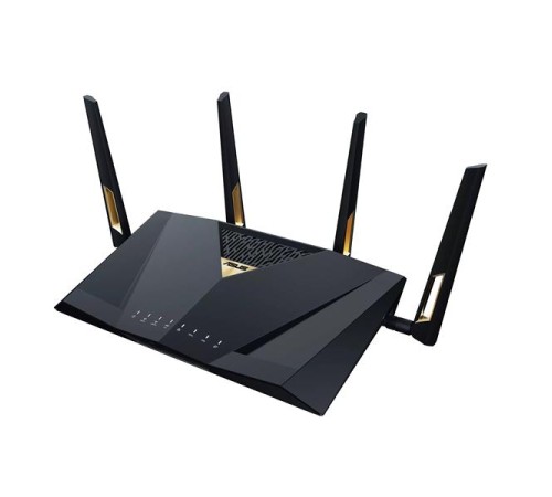 роутер ASUS RT-BE88U//802.11 a/b/g/n/ac/ax/be, 2,4 + 5 gGz, black