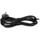 Фильтр-удлинитель PowerCom SP-08 USB03AB 3.0M, 8 розеток, черный, 16А, 4кВт, 175Дж, 3*USB, защитные шторки, защита от КЗ, перегрузки, ВЧ и импульсных помех, кабель 3x1 мм2, ШхГхВ 230х105х45 мм, вес 0.68 кг./ Surge protector PowerCom SP-08 USB03AB 3.0M, 8