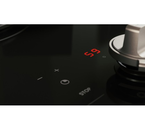 Газовая варочная панель ASKO/ Арт. 741474 ; Газовая варочная панель ASKO, 4 зоны,материал стеклокерамика,кольцо для вока-чугун,электроподжиг, цвет черный