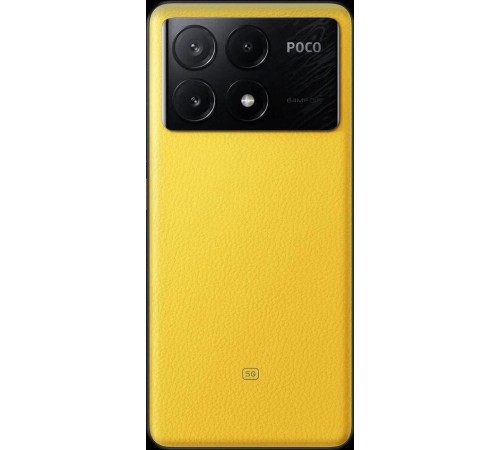 POCO X6 Pro 5G Yellow (2311DRK48G), 16,9 cm (6.67") 20:9 2712 x 1220, 1x3.35 ГГц Cortex-A715 + 3x3.2 ГГц Cortex-A715 + 4x2.2 ГГц Cortex-A510, 8 Core, 12 GB, 512 GB, 64 МП+ 8МП + 2МП/16Mpix, 2 Sim, 2G, 3G, LTE, 5.3, WiFi 802.11 a/b/g/n/ac/ax, NFC, A-G POCO X6 Pro 5G Yellow (2311DRK48G), 16,9 cm (6.67") 20:9 2712 x 1220, 1x3.35 ГГц Cortex-A715 + 3x3.2 ГГц Cortex-A715 + 4x2.2 ГГц Cortex-A510, 8 Core, 12 GB, 512 GB, 64 МП+ 8МП + 2МП/16Mpix, 2 Sim, 2G, 3G, LTE, 5.3, WiFi 802.11 a/b/g/n/ac/ax, NFC, A-G