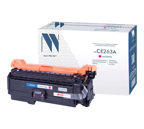 -/ Тонер-картридж NVP NV-CE263A Magenta для HP Color LaserJet CP4025dn/ CP4025n/ CP4525dn/ CP4525n/ CP4525xh (11000k) -/ Тонер-картридж NVP NV-CE263A Magenta для HP Color LaserJet CP4025dn/ CP4025n/ CP4525dn/ CP4525n/ CP4525xh (11000k)