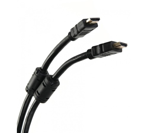 Кабель/ Кабель HDMI-19M --- HDMI-19M ver 2.0+3D/Ethernet,2 фильтра 10m Telecom <TCG200F-10M>